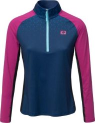 IQ Damska bluza Iq intelligence quality IMIRMO WMNS blue depths/festival fuchsia rozmiar L. Niebieskie bluzy damskie IQ, l, bez wzorów, bez kaptura. Za 302.56 zł.