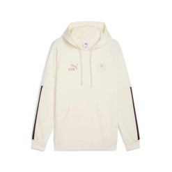 Kurtka z kapturem Stade Rennais King. Białe bluzy męskie Puma, bez wzorów, z kapturem. Za 336.50 zł.