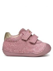 Geox Sneakersy B Tutim Girl B9440B 007NF C8233 Różowy. Czerwone buty sportowe dziewczęce Geox, bez wzorów, ze skóry, bez zapięcia. Za 179.99 zł.