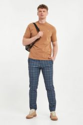 Spodnie męskie w kratkę KARL LAGERFELD. Spodnie materiałowe męskie KARL LAGERFELD, m, bez wzorów. Za 849.00 zł.