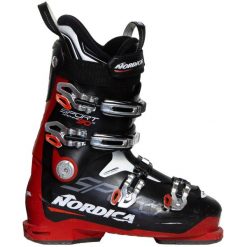 Używane buty narciarskie - NORDICA Spormachine 90R, 41 EU, Stan zadowalający. Obuwie sportowe damskie NORDICA, bez wzorów, narciarskie. Za 390.00 zł.