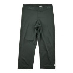 Second life - Damskie legginsy Dri-Fit w kolorze czarnym - Jak nowy. Czarne legginsy damskie Nike, bez wzorów. Za 85.16 zł.