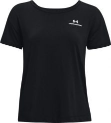 Under Armour Under Armour Rush Energy Core Short Sleeve 1365683-001 Czarne XS. Czarne t-shirty damskie Under Armour, xs, bez wzorów, bez kołnierzyka. Za 139.24 zł.