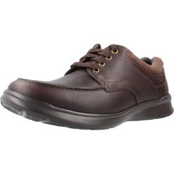Buty CLARKS 26119803HC Brązowy. Brązowe trekkingi męskie Clarks, na fitness i siłownię. Za 269.99 zł.
