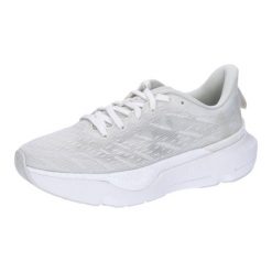 Buty sportowe Under Armour Infinite Pro Breeze Blanc Quartz. Białe obuwie sportowe damskie Under Armour, bez wzorów, z materiału, do biegania. Za 482.15 zł.