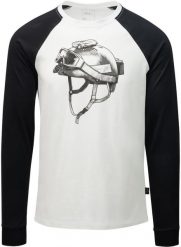 Helikon-Tex T-shirt Long Sleeve (Delta Helmet) - Biały. Białe bluzki z długim rękawem męskie HELIKON-TEX, m, bez wzorów, bez kołnierzyka. Za 114.77 zł.