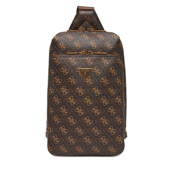 Saszetka Guess. Brązowe saszetki męskie Guess, młodzieżowe, małe. Za 369.99 zł.