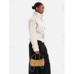 Torebka Tory Burch. Białe torebki do ręki damskie Tory Burch, bez wzorów, klasyczne, bez dodatków. Za 2,164.00 zł.