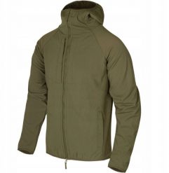 Urban Hybrid Softshell Jacket - StormStretch - Adaptive Green - XS/Regular. Zielone kurtki męskie HELIKON, m, bez wzorów, z softshellu, bez kaptura. Za 756.44 zł.