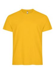 Clique Basic-T T-shirt męski dopasowany krój – lemon. Żółte t-shirty męskie CLIQUE, m, bez wzorów, z bawełny, bez kołnierzyka. Za 82.69 zł.