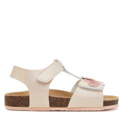 Sandały Primigi. Brązowe sandały dziewczęce Primigi, bez zapięcia. Za 149.99 zł.