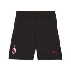 Replika Szorty Puma Acm Shorts Dorosłych. Czarne krótkie spodenki sportowe męskie Puma, m, bez wzorów, z materiału, do piłki nożnej. Za 236.99 zł.