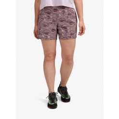 Spodenki turystyczne damskie Black Diamond Sierra Shorts. Czerwone szorty sportowe damskie Black Diamond, bez wzorów, sportowe, trekkingowe. Za 236.49 zł.