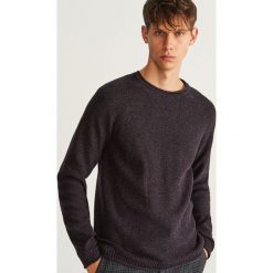 Sweter z bawełny organicznej - Fioletowy. Swetry przez głowę męskie marki Reserved. W wyprzedaży za 79.99 zł.