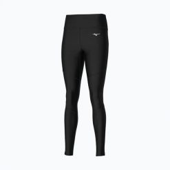 Legginsy do biegania damskie Mizuno Impulse Core Long. Czarne legginsy damskie Mizuno, s, bez wzorów, z elastanu, długie, do biegania. Za 139.99 zł.