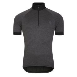Jersey Męska Pedal It Out II. Czarne koszulki sportowe męskie Dare 2b, m, bez wzorów, z jersey, bez kołnierzyka, bez ramiączek, trekkingowe. Za 79.99 zł.