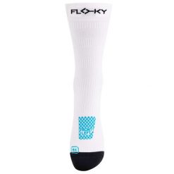 Skarpety Floky Run Up Medium 2.0 Dorośli. Białe skarpety męskie FLOKY, z aplikacjami, z materiału. Za 205.99 zł.
