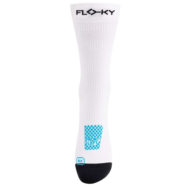 Skarpety Floky Run Up Medium 2.0 Dorośli. Białe skarpety męskie FLOKY, z aplikacjami, z materiału. Za 198.99 zł.