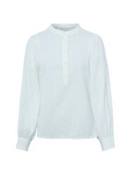 Marie Lund Bluzka Kobiety Bawełna biały, L. Białe bluzki damskie Marie Lund, l, bez wzorów, z bawełny, eleganckie, bez kołnierzyka, bez ramiączek. Za 229.95 zł.