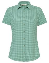 Koszula turystyczna damska Vaude Seiland Shirt III. Szare koszule damskie Vaude, bez wzorów, z materiału, bez kołnierzyka, bez ramiączek. Za 302.49 zł.