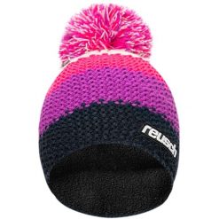 Czapka Reusch Enzo Beanie. Czerwone czapki i kapelusze damskie Reusch, na zimę, bez wzorów, sportowe. Za 119.90 zł.