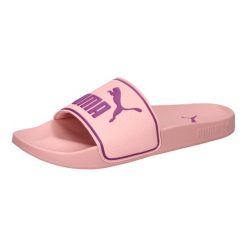 Slaps Puma Leadcat 20. Białe klapki damskie Puma, bez wzorów, z syntetyku, sportowe, bez obcasa. Za 290.00 zł.
