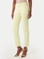 Rinascimento Spodnie materiałowe CFC0128638003 Żółty Slim Fit. Żółte spodnie materiałowe damskie Rinascimento, xl, bez wzorów, z materiału. Za 399.99 zł.
