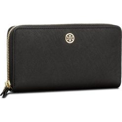 Duży Portfel Damski TORY BURCH - Robinson Zip Continental Wallet 45254 Black/Navy 018. Portfele damskie marki Tory Burch. Za 999.00 zł.