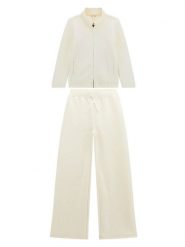 Guess Bluza J5BQ01 K0742 Écru Regular Fit. Bluzy dla dziewczynek Guess, z aplikacjami, z syntetyku, bez ramiączek, bez kaptura. Za 189.99 zł.
