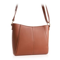 Torebka damska na ramię MILEY BETLEWSKI® koniakowy. Torby na ramię damskie bez wzorów, wizytowe, bez dodatków. Za 76.26 zł.