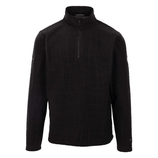 Bluza Polarowa Męska Ellerton. Czarne bluzy męskie Trespass, na zimę, l, bez wzorów, z dzianiny, bez kaptura. Za 305.99 zł.