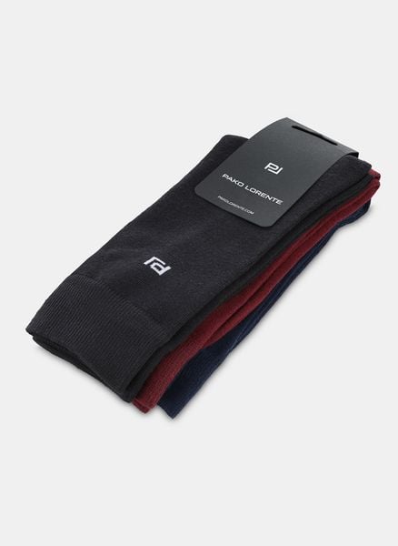 PAKO LORENTE – Zestaw skarpet męskich. Skarpety męskie Pako Lorente, bez wzorów, z bawełny. Za 89.99 zł.