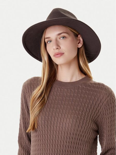 Barbour Kapelusz LHA0217BR31 Brązowy. Brązowe czapki i kapelusze damskie Barbour, bez wzorów, z wełny. Za 349.99 zł.