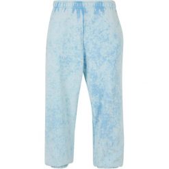 Męskie Spodnie Do Biegania Prane Ręcznikiem. Niebieskie spodnie sportowe męskie Urban Classics, m, bez wzorów, z bawełny, do biegania. Za 222.99 zł.