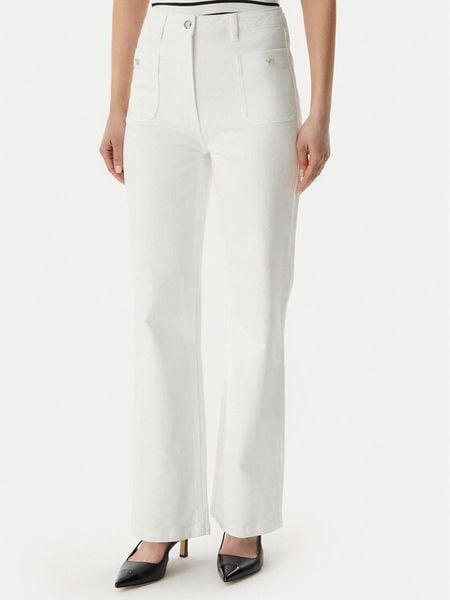 Morgan Jeansy 261-PIJITO1 Biały Bootcut Fit. Białe jeansy damskie Morgan. Za 251.99 zł.