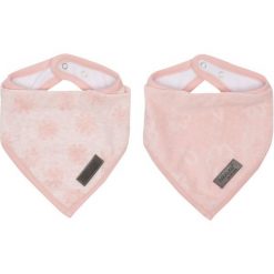 Bebe-Jou Śliniaczek Trójkątny Fabulous Frosted, 2 Sztuki, Blush Pink. Różowe śliniaki dla dzieci Bebe-Jou. Za 45.00 zł.