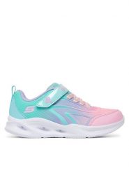Skechers Sneakersy 303713L/AQMT Kolorowy. Buty sportowe dziewczęce Skechers, bez wzorów, z materiału, bez zapięcia. Za 166.99 zł.