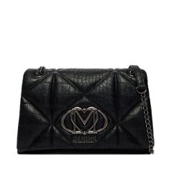 Torebka LOVE MOSCHINO. Czarne torebki do ręki damskie Love Moschino, bez wzorów, klasyczne, bez dodatków. Za 1,029.00 zł.