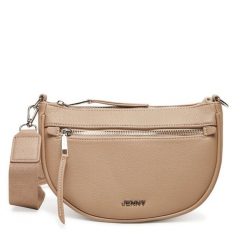 Torebka JENNY. Brązowe listonoszki damskie Jenny, bez wzorów, bez dodatków. Za 129.99 zł.