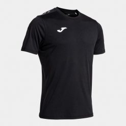 Koszulka Joma Olimpiada. Czarne koszulki sportowe męskie Joma, xs, bez wzorów, bez kołnierzyka, bez ramiączek, na fitness i siłownię. Za 158.00 zł.