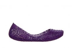 Baleriny Melissa Campana Papel AD Purple 010423, Fioletowy, Guma - 38. Fioletowe baleriny damskie Melissa, w ażurowe wzory, z gumy, bez obcasa. W wyprzedaży za 206.10 zł.