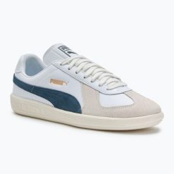 Buty PUMA Army Trainer pumawarm night. Białe obuwie sportowe damskie Puma, bez wzorów. Za 209.99 zł.