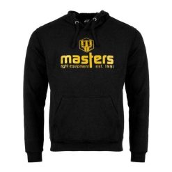 Bluza Z Kapturem Męska Basic. Czarne bluzy męskie Masters, l, bez wzorów, z bawełny, z kapturem. Za 271.99 zł.