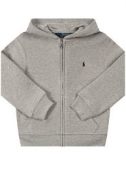 Polo Ralph Lauren Bluza 323547626 Szary Regular Fit. Szare bluzy dla chłopców Polo Ralph Lauren, bez wzorów, z bawełny, bez ramiączek, bez kaptura. Za 359.99 zł.