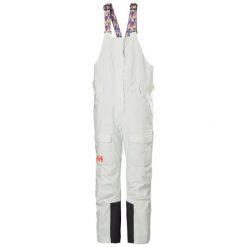 Damskie spodnie narciarskie cargo na szelkach Helly Hansen Switch. Zielone spodnie materiałowe damskie Helly Hansen, bez wzorów. Za 1,065.00 zł.