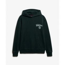 Bluza z kapturem Superdry Tokyo. Czarne bluzy męskie Superdry., l, bez wzorów, z kapturem. Za 379.25 zł.
