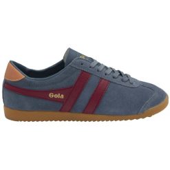 Trenerzy damscy Gola Bullet Suede. Niebieskie obuwie sportowe damskie Gola, bez wzorów. Za 383.00 zł.