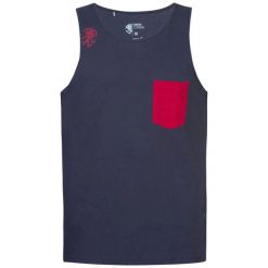 Tank top Rafiki Slab LT. Niebieskie t-shirty męskie Rafiki, s, bez wzorów, sportowe, bez kołnierzyka. Za 153.20 zł.