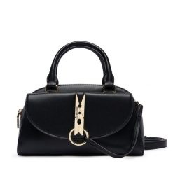 Torebka LOVE MOSCHINO. Czarne torebki do ręki damskie Love Moschino, bez wzorów, klasyczne, bez dodatków. Za 919.99 zł.