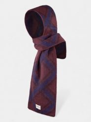 Szal Damski Barts Halberra. Czerwone szaliki i chusty damskie Barts, na zimę, bez wzorów, z materiału, eleganckie. Za 309.00 zł.